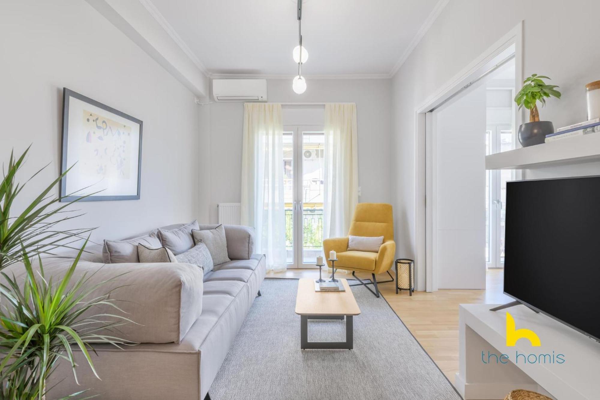 Sun-Splashed 2-Bdr Corner Apartment With Hillside Views! Athens Exterior photo